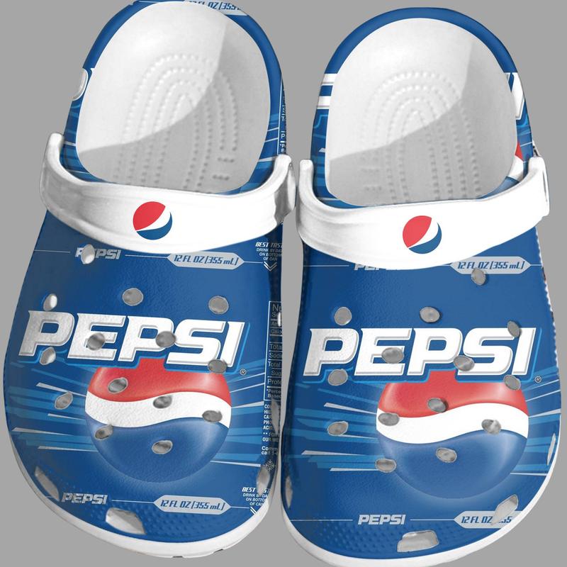 Pepsi Soda Clogs, Pepsi Soda Shoes,  Soda Clogs Footwear Comfort