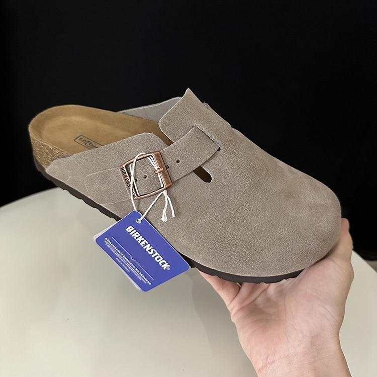 2024 Women's Birkenstock Half-Slippers | Thick-Soled Closed-Toe Super Soft Spring Footwear