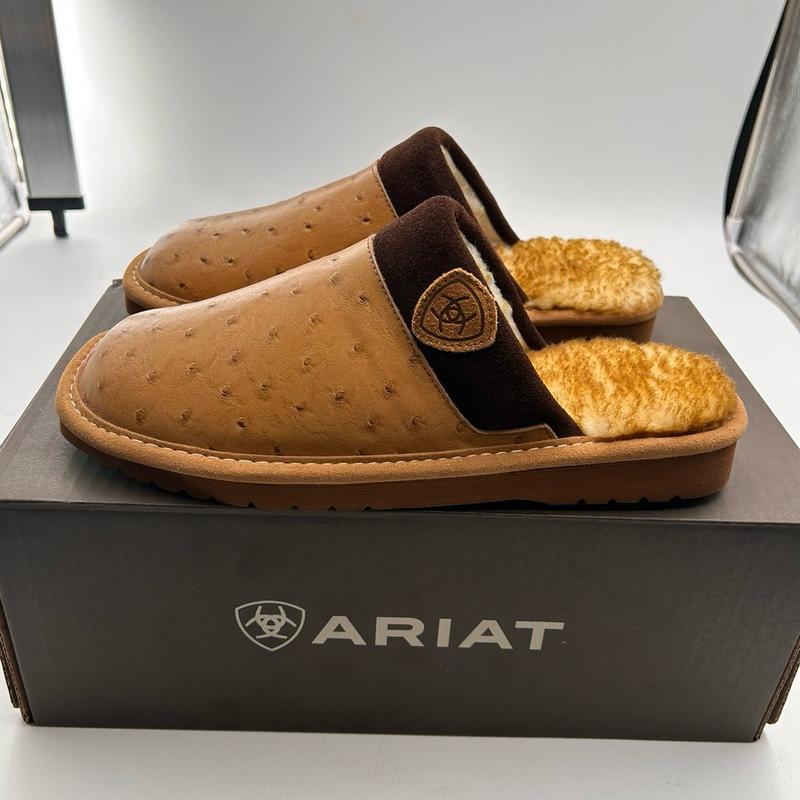 Ariat Men Silversmith Square Toe Exotic Slipper