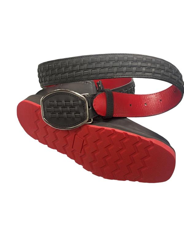 ZAPATO PETATILLO PARA HOMBRE CON SUELA ROJA FLAT