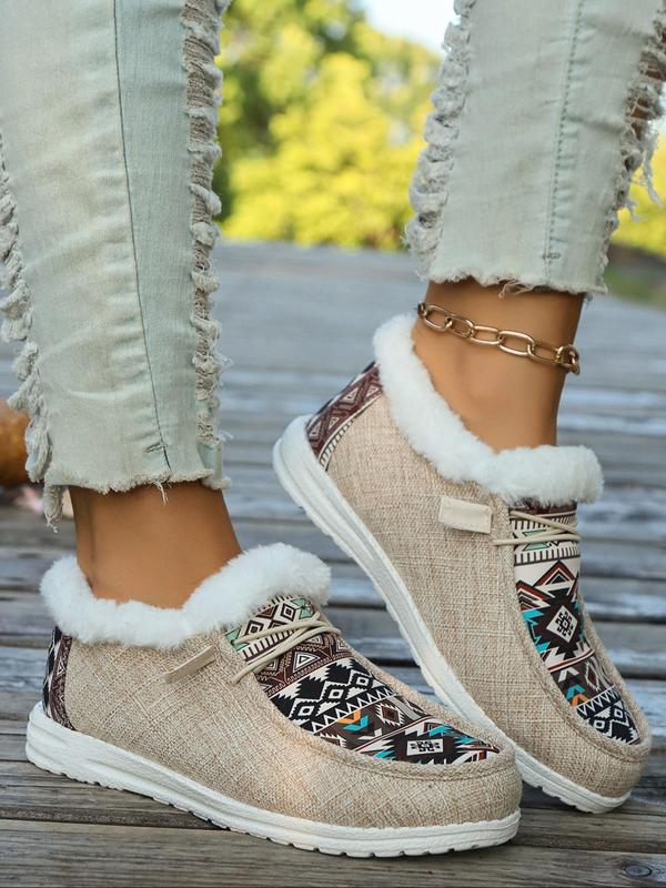 Women's Sneakers, Winter Casual Warm Sneakers, Women's Full Match Round Toe Casual Shoes, Suitable for Daily Wear, Birthday Gift