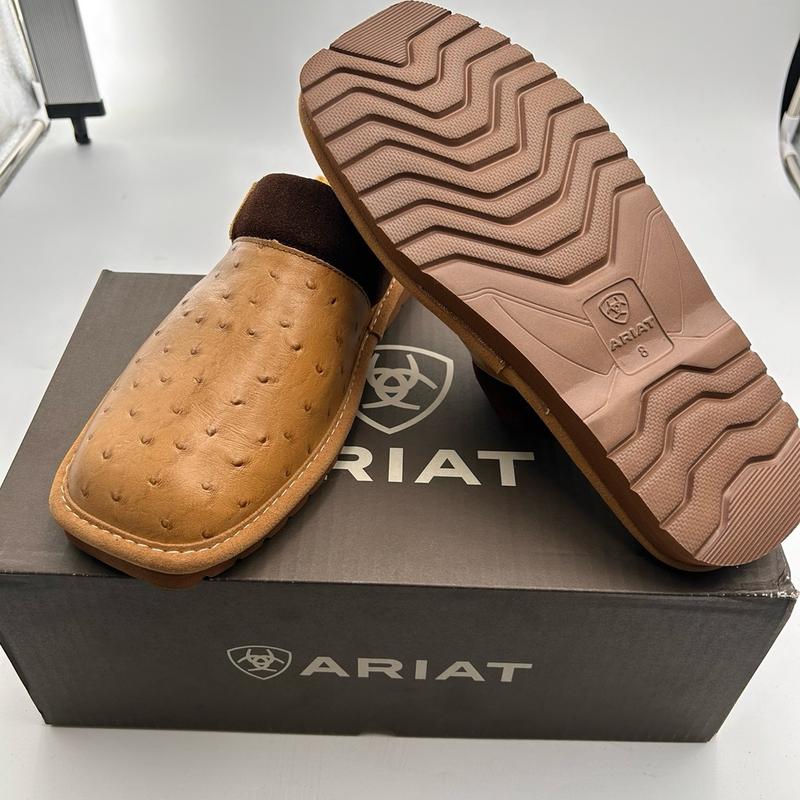 Ariat Men Silversmith Square Toe Exotic Slipper