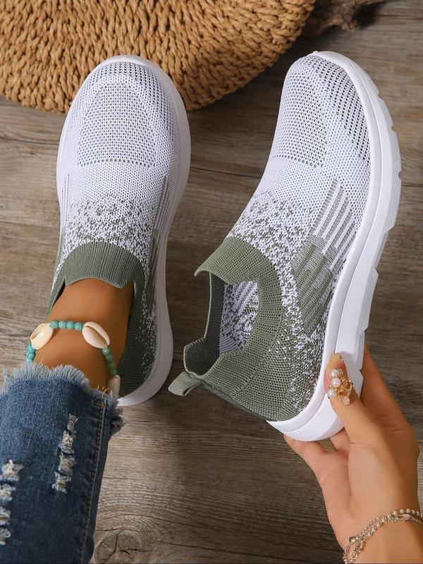 Women's Fashionable Lace Up Mesh Low Top Sneakers, Casual Comfortable Breathable Sports Running Shoes, All-match Basic Shoes for Daily Wear