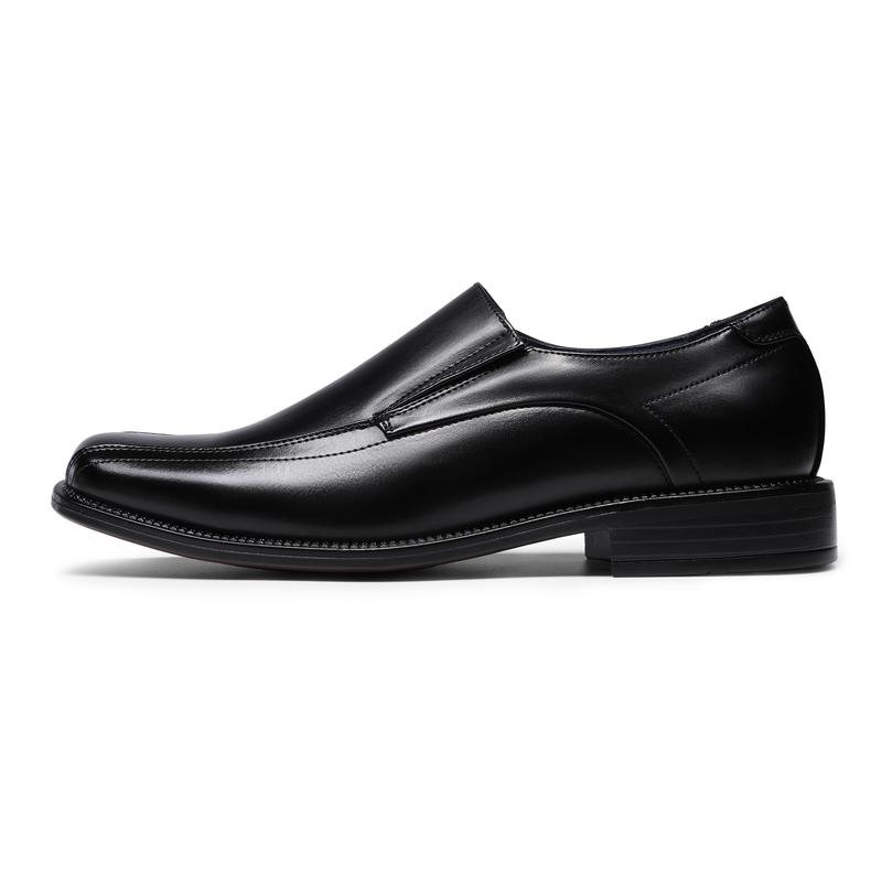 Bruno Marc Men's Smart Square Toe Slip On Loafers