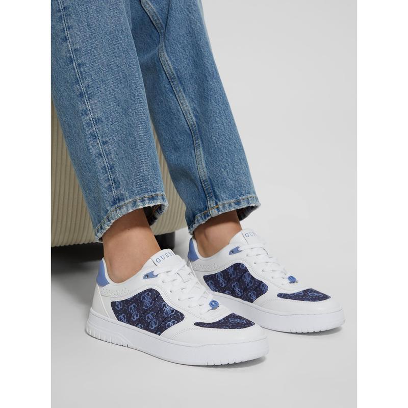 GUESS Female Rola Jacquard Low-Top Sneakers