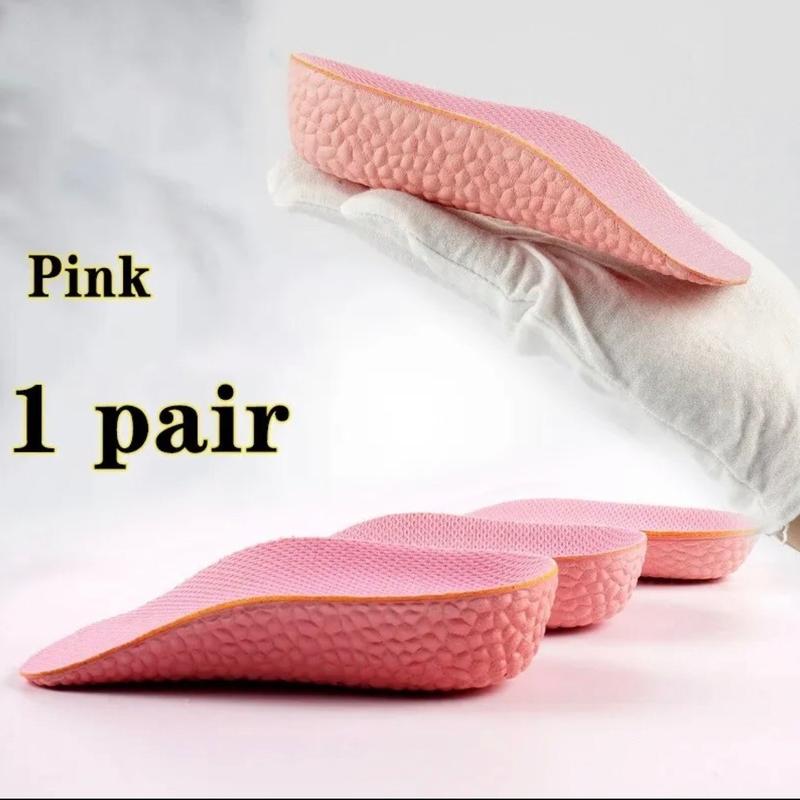 Increase Height Invisible Insoles Shoe Inserts Heel Lift Taller Pad Men Women