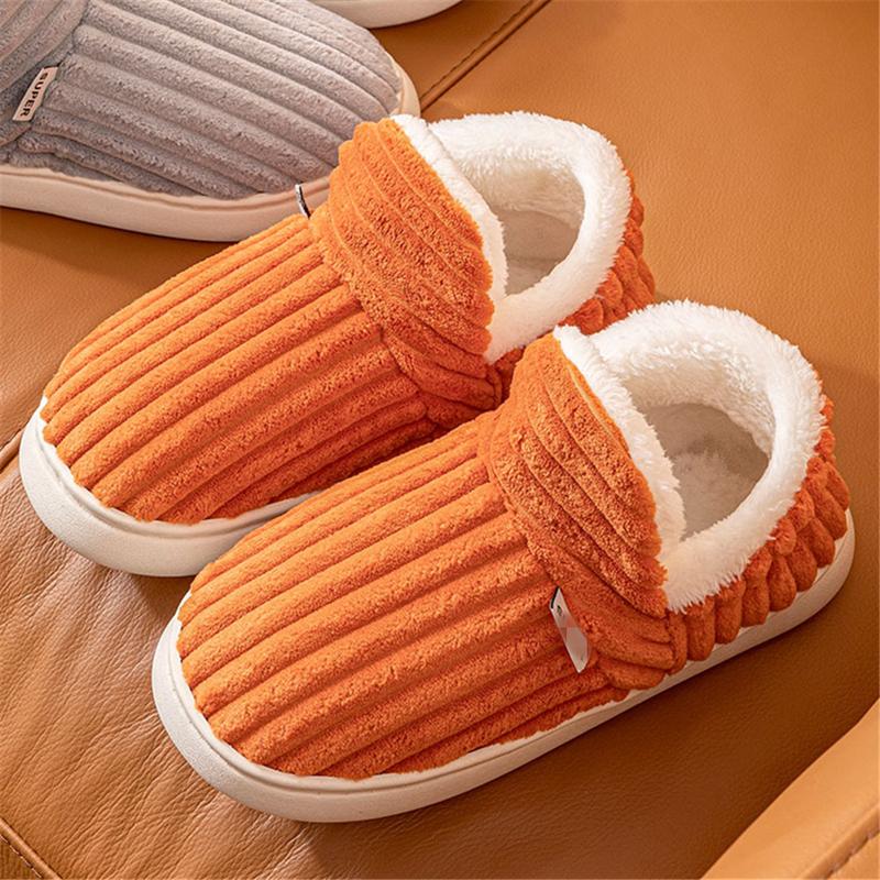 Women's Bootie Slippers, Cozy House Shoes with Memory Foam, Plush Fleece Lining, Indoor Outdoor Anti-Slip Slippers