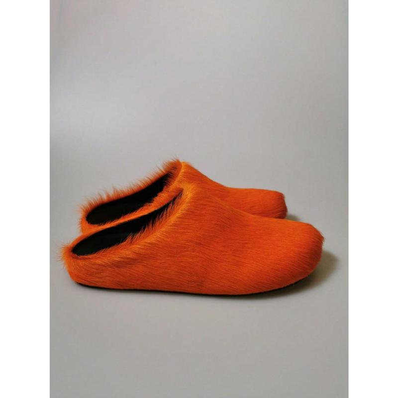 New Fluffy Slip-On Slippers, Autumn Winter Thick Bottom Casual Indoor&Outdoor Home Wear