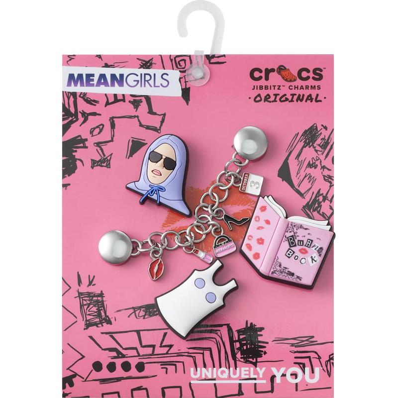 Crocs Jibbitz Mean Girls Jewelry Shoe Charms 5-Pack