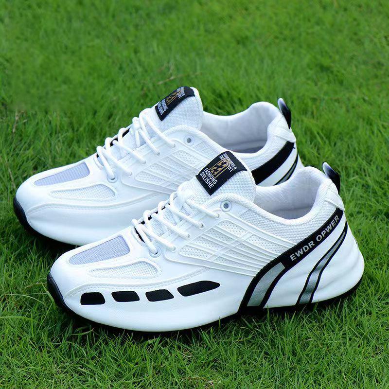 Men's sports shoes are breathable, fashionable, versatile, anti slip, and wear-resistant