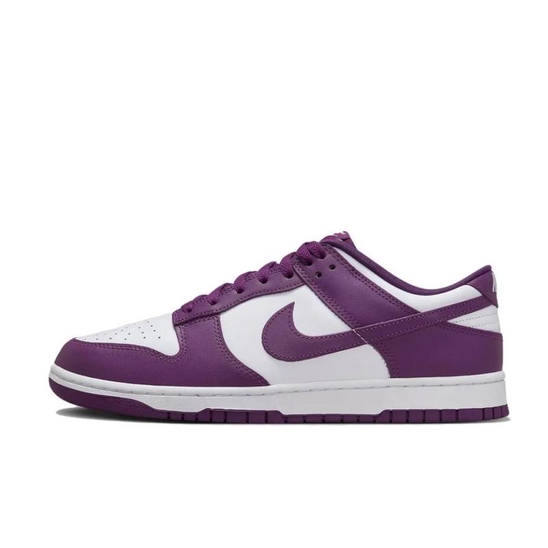 Nike Dunk Low Viotech White Youth   Women’s Perfect Purple Daily Fashion Footwear Sneakers Shoes