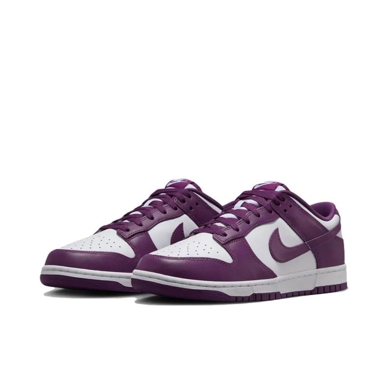 Nike Dunk Low Viotech White Youth   Women’s Perfect Purple Daily Fashion Footwear Sneakers Shoes