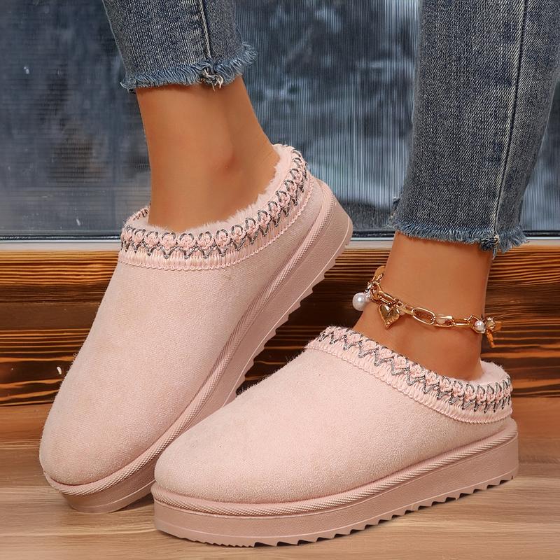 Women's Casual Sports Boots Slippers Home Outdoor Fashion Comfortable And Warm