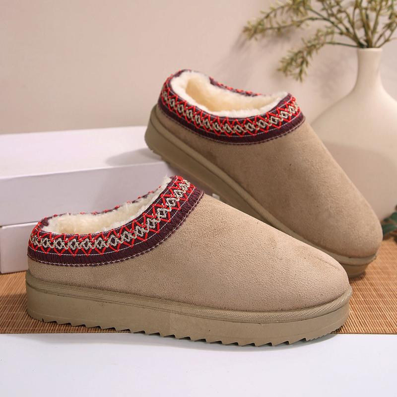 Women's Casual Sports Boots Slippers Home Outdoor Fashion Comfortable And Warm