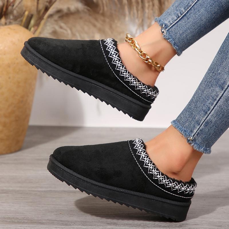 Women's Casual Sports Boots Slippers Home Outdoor Fashion Comfortable And Warm