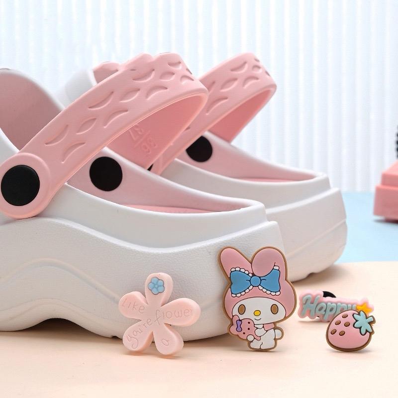 8pcs My Melody Shoe Charms Jibbitz