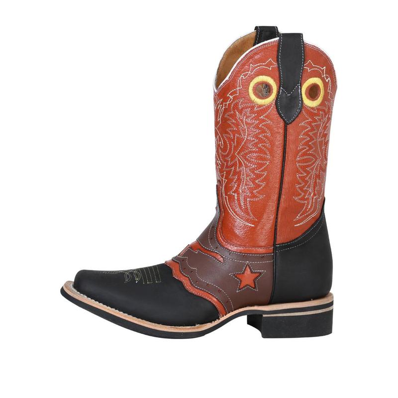 El General Rodeo Boot - Crazy Black 33305