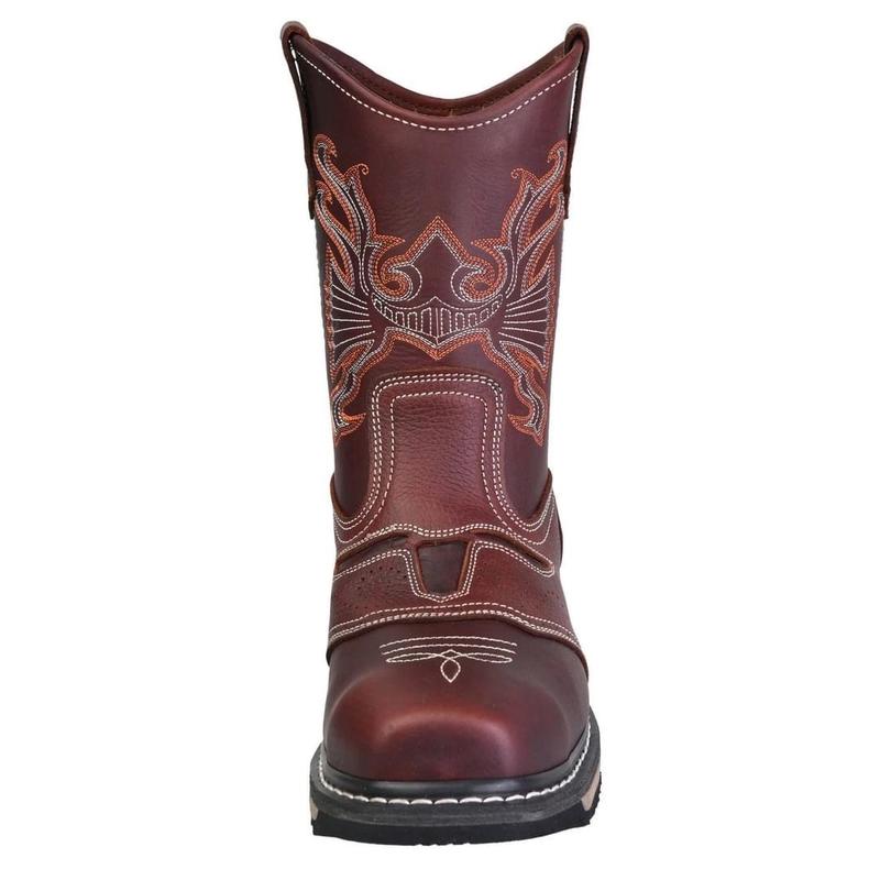 Cebu Rodeo 10” Square Toe Oil And Slip Resistant Steel Toe Cowboy Work Boot