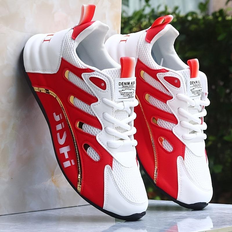 Men's Casual Sneakers, Athletic Shoes, Comfortable Sport Footwear, Breathable Durable Sneakers For Daily Wear