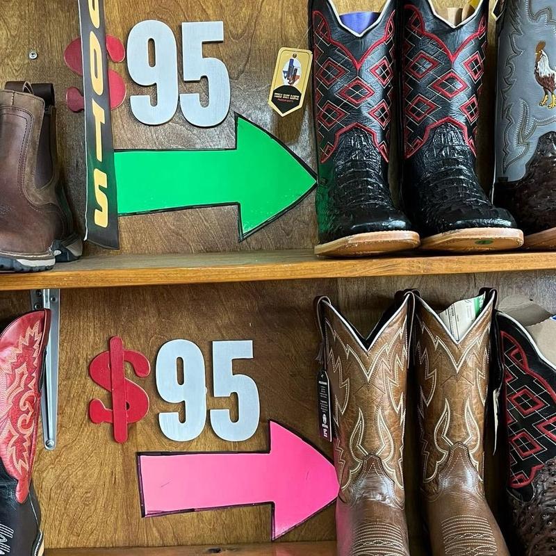 MENS WESTERN BOOTS FINAL SIZES ON SALE