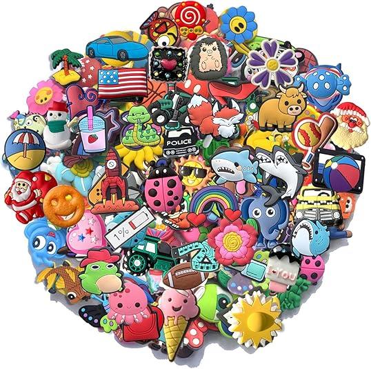 30 Pcs Random Shoe Charms for Clogs Decoration | Fun Gift for Kids, Boys, Girls and Adults Footwear Charms accessories