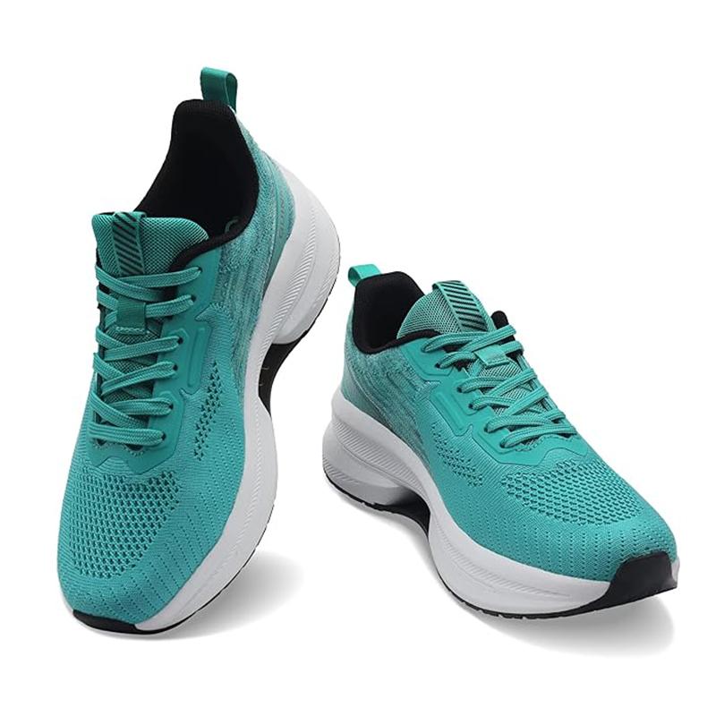 Women Casual Thick Sole Sneakers Sports Running Shoes Non-Slip Athletic Tennis Shoes Lightweight Jogging Workout Shoes Trainer