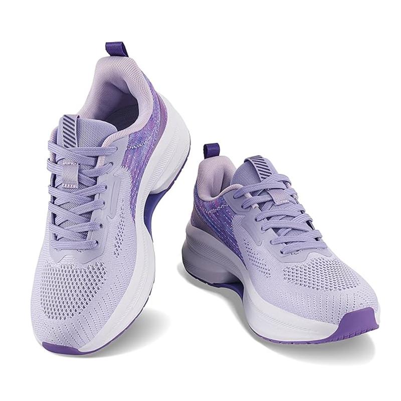 Women Casual Thick Sole Sneakers Sports Running Shoes Non-Slip Athletic Tennis Shoes Lightweight Jogging Workout Shoes Trainer