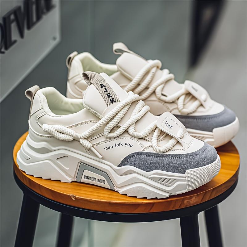 Fashion women's platform sneakers - super breathable, versatile and comfortable, durable rubber soles are suitable for all seasons and various occasions