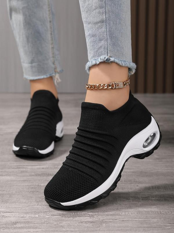 Simple Solid Slip on Walking Shoes for Women As Gift, 2024 Summer Lightweight Running Shoes, Casual Versatile Sports Designer Shoes, Girl's Shoes for Daily Life, As Gift for Wife, Girlfriend