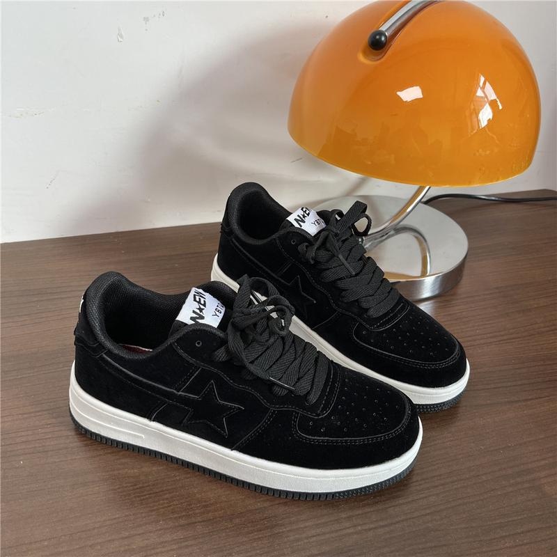 XINGX Men and Women Couple Sneakers Trendy New Versatile Student Casual Retro Street Shot Sneakers