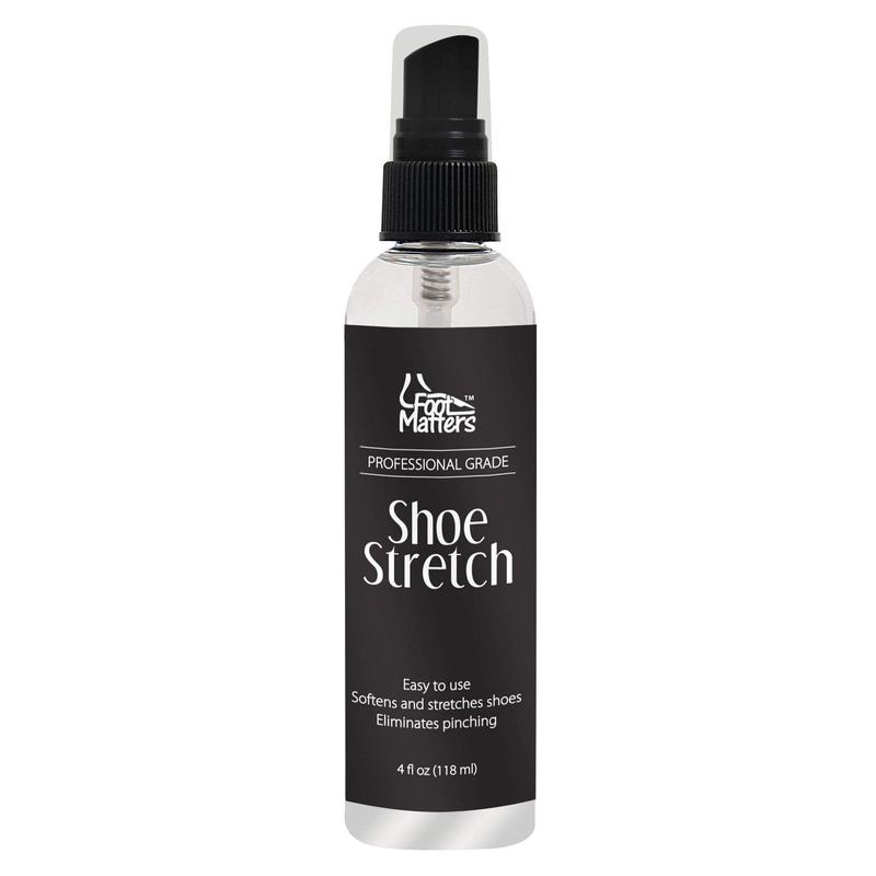 FootMatters Professional Boot & Shoe Stretch Spray – Softener & Stretcher for Leather, Suede, Nubuck, Canvas – 4 oz