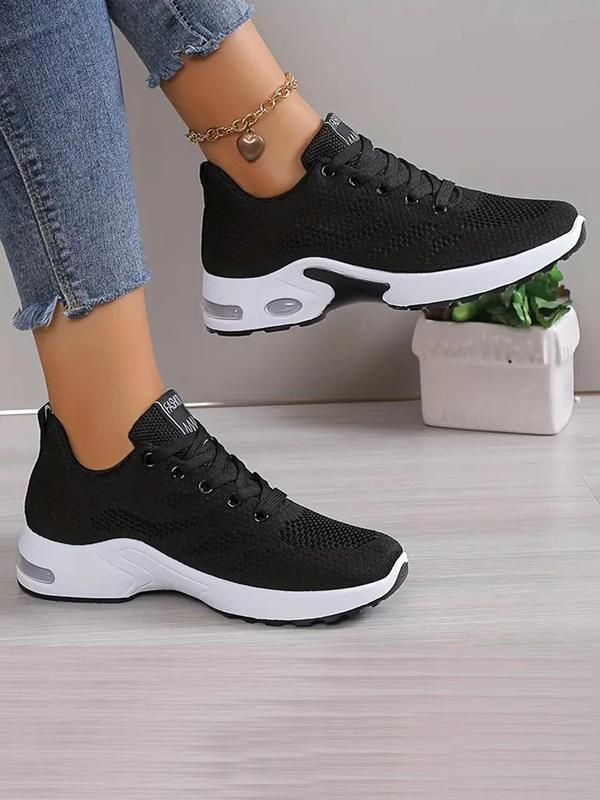 Women's Fashionable Breathable Lightweight Mesh Sneakers, Casual Comfortable Sports Running Shoes, All-match Round Toe Shoes for Daily Wear