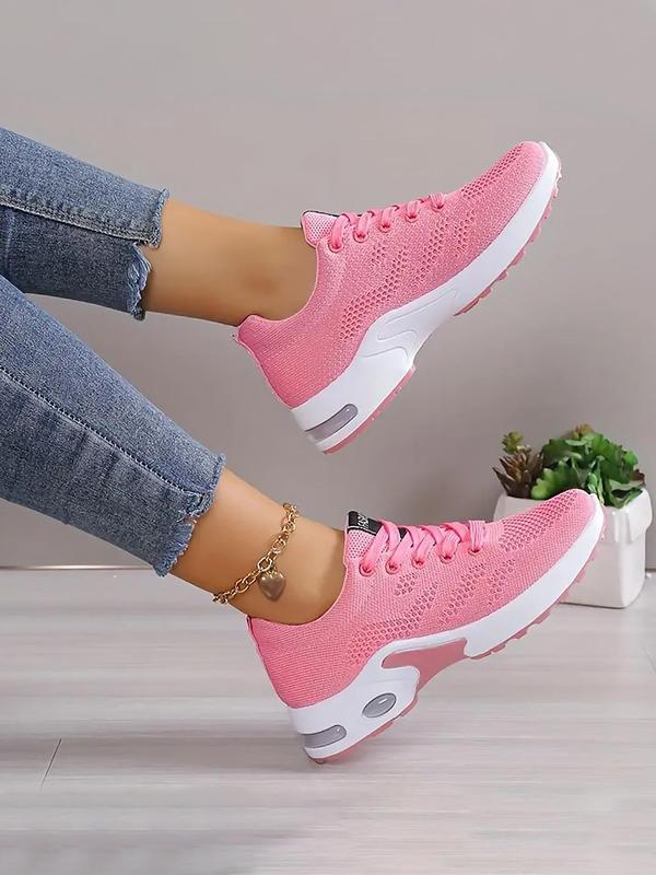 Women's Fashionable Breathable Lightweight Mesh Sneakers, Casual Comfortable Sports Running Shoes, All-match Round Toe Shoes for Daily Wear