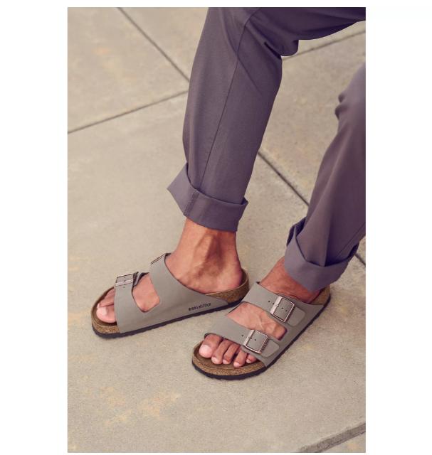 Birkenstock Men's Arizona Birkibuc Sandals