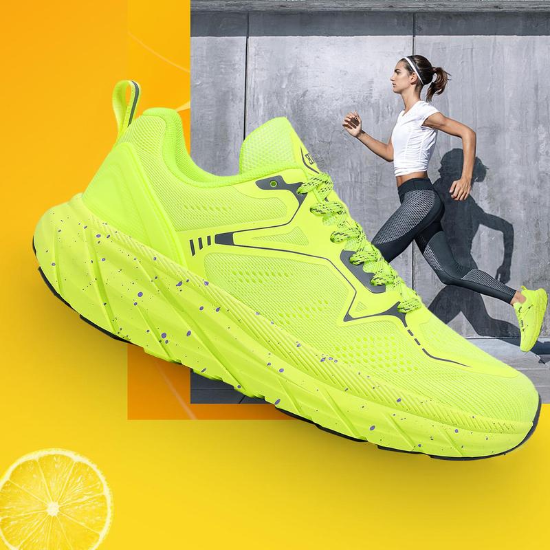 Running shoes for men, lightweight tennis shoes, fashionable walking sports shoes, breathable and non slip gym training shoes, suitable for boys, girls and couples to wear,Sporty Shoes For Outdoor Workout Running Runner Trainer Sneaker Closed