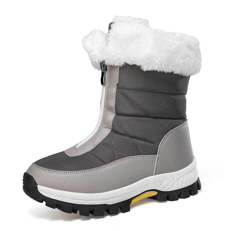 Black Friday Women's Waterproof Winter Snow Boots Lightweight Anti-Slip Warm Outdoor Mid-Calf Booties