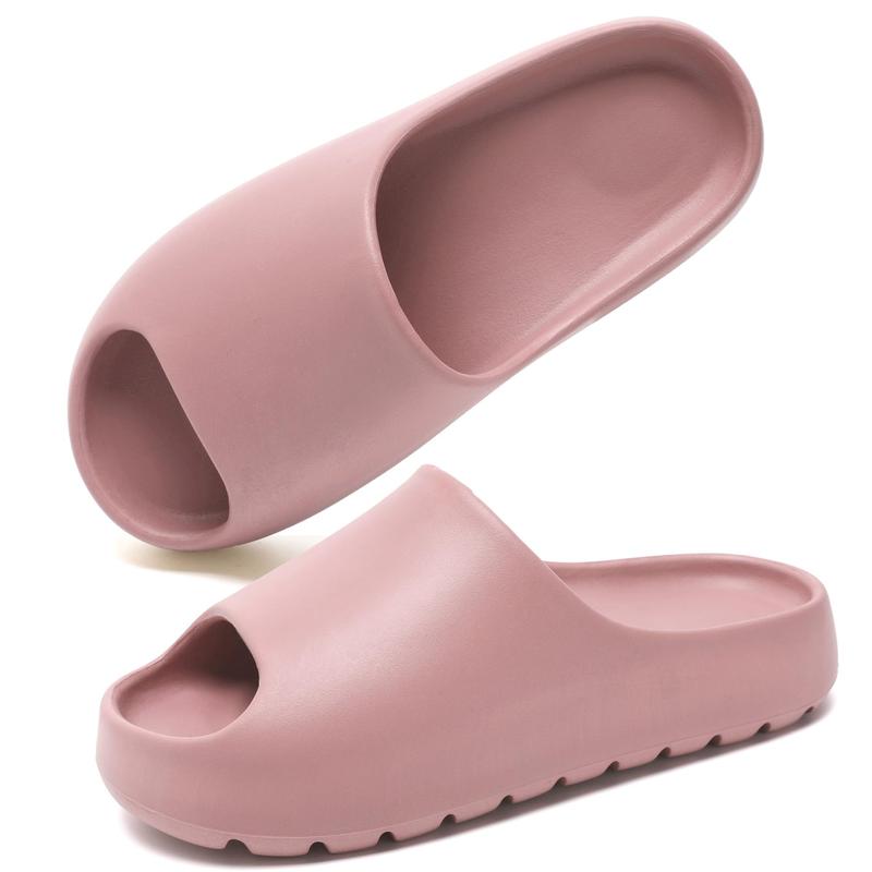 Cloud Slides for Women Men, Recovery Pillow Slides for women,EVA Anti-Slip shower shoes,Thick Sole Open Toe Garden Shoes,sandals women,mens slippers for Indoor and Outdoor