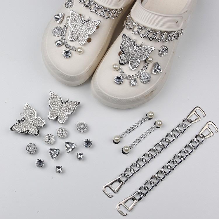 18pcs teddy bear Elegant Rhinestone Clogs Jibbitz, charms Decoration, Comfort Decor Orthotic Bridal, VALENTINE GIFT, GIFT FOT HER, GIFT FOR HIM, FAST SHIPPING, US SHIPPING