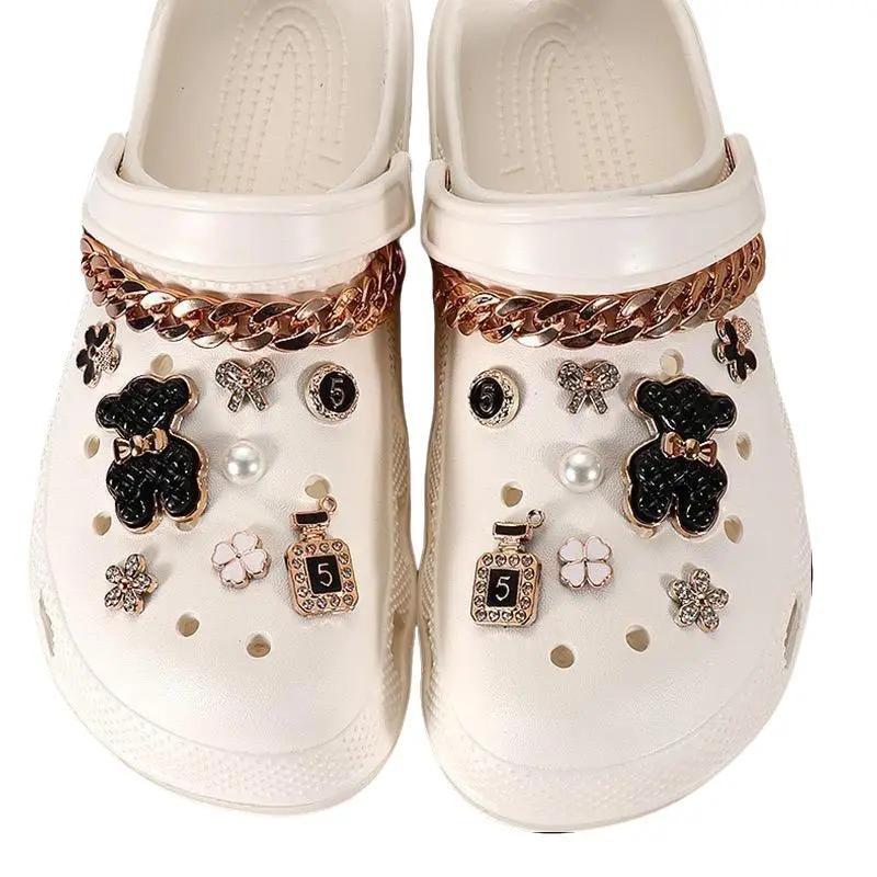 18pcs teddy bear Elegant Rhinestone Clogs Jibbitz, charms Decoration, Comfort Decor Orthotic Bridal, VALENTINE GIFT, GIFT FOT HER, GIFT FOR HIM, FAST SHIPPING, US SHIPPING