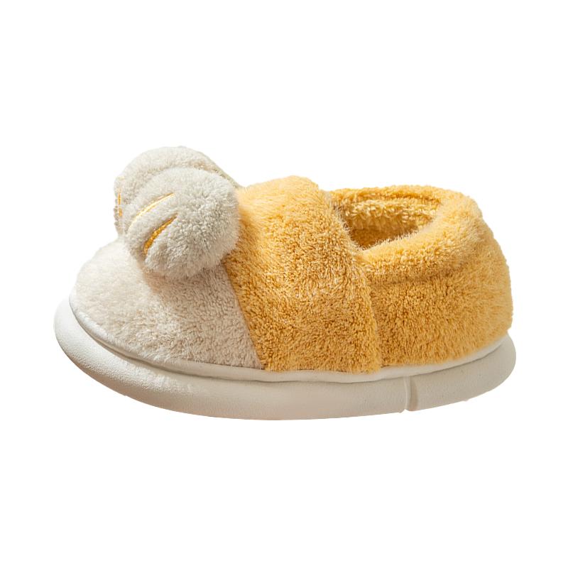 （Black Friday）Cute Cotton Slippers, Fluffy Cat Paw Cotton Slippers.