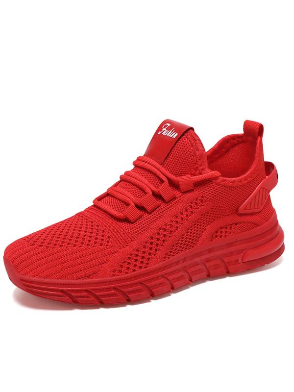 Women's Fashionable Lace Up Low Top Sneakers, Casual Comfortable Breathable Sports Running Shoes, All-match Basic Shoes for Daily Wear