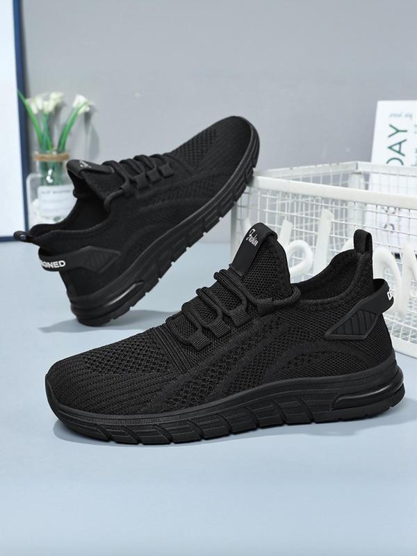 Women's Fashionable Lace Up Low Top Sneakers, Casual Comfortable Breathable Sports Running Shoes, All-match Basic Shoes for Daily Wear