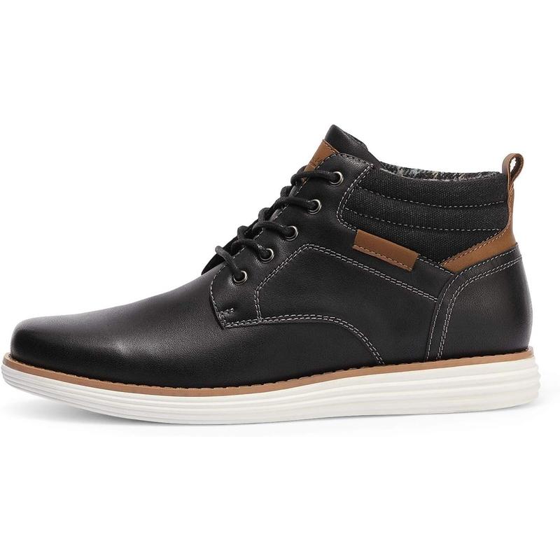 Men's Mid Top Chukka Sneaker Lace Up Dress Boot