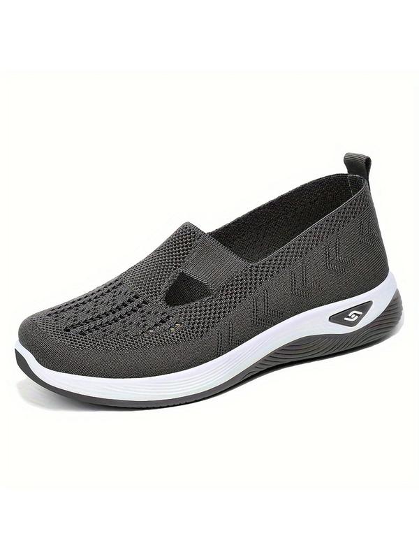 Women's Mesh Breathable Lightweight Slip on Shoes, Casual Comfortable Sports Running Shoes, All-match Commuter Shoes for Work & Daily Wear