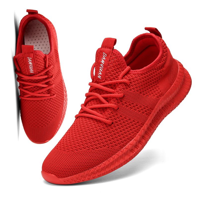 Mens Walking Shoes Non Slip Tennis Shoes Mens Fashion Shoes Lightweight Breathable Mesh Casual Workout Gym Sneakers