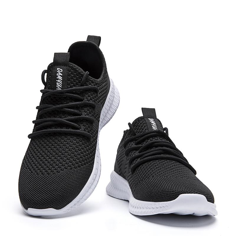 Mens Walking Shoes Non Slip Tennis Shoes Mens Fashion Shoes Lightweight Breathable Mesh Casual Workout Gym Sneakers