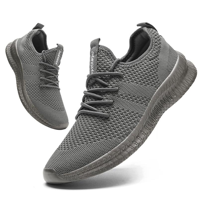 Mens Walking Shoes Non Slip Tennis Shoes Mens Fashion Shoes Lightweight Breathable Mesh Casual Workout Gym Sneakers