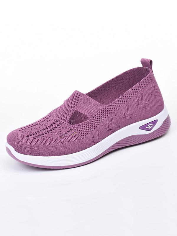 Women's Mesh Breathable Lightweight Slip on Shoes, Casual Comfortable Sports Running Shoes, All-match Commuter Shoes for Work & Daily Wear