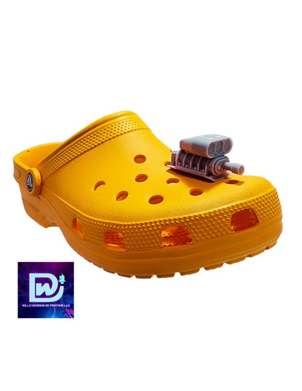 Willd Designs 3D Printing | Croc Blower Charm-Fits Other Brands as Well Footwear Shoe