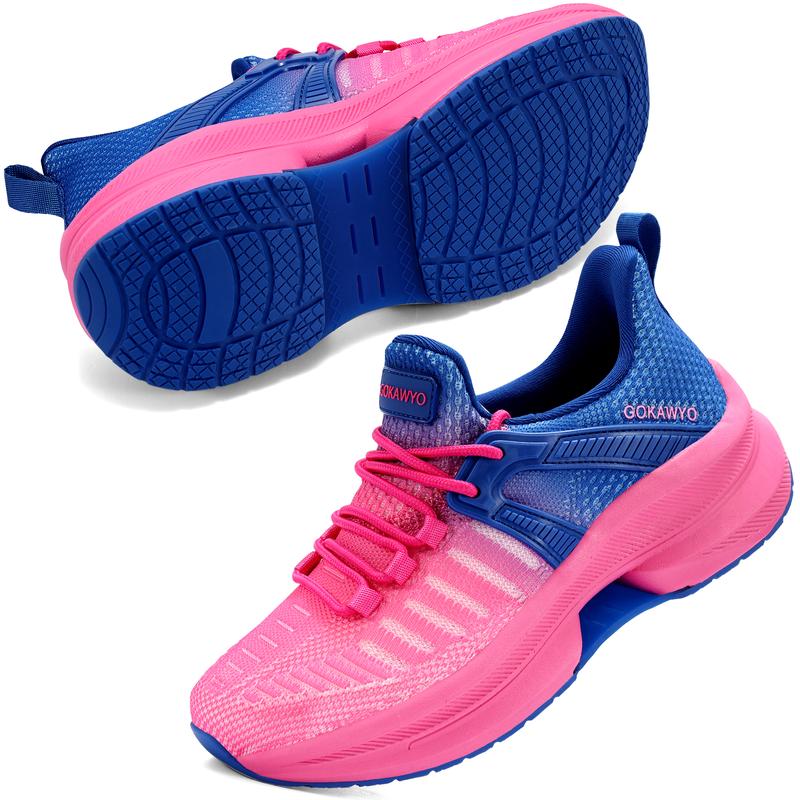 Women's Comfortable Sports Shoes Athletic Outdoor Sports Runner Fashion Training Trainer Sneaker Casual Breathable Support Running Girl Walking Shoes